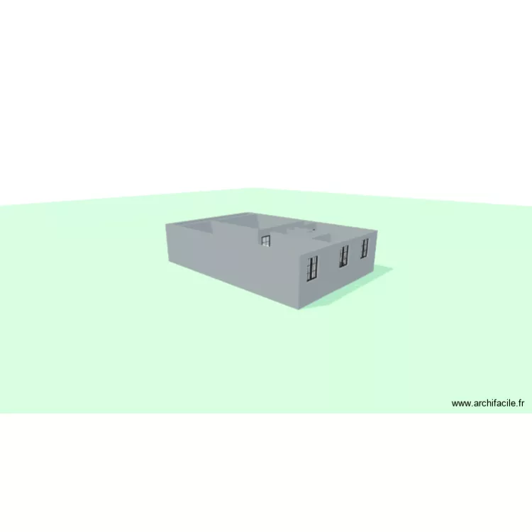 BOULANGERIE. Plan de 