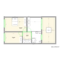 Plan étage caroline implantation