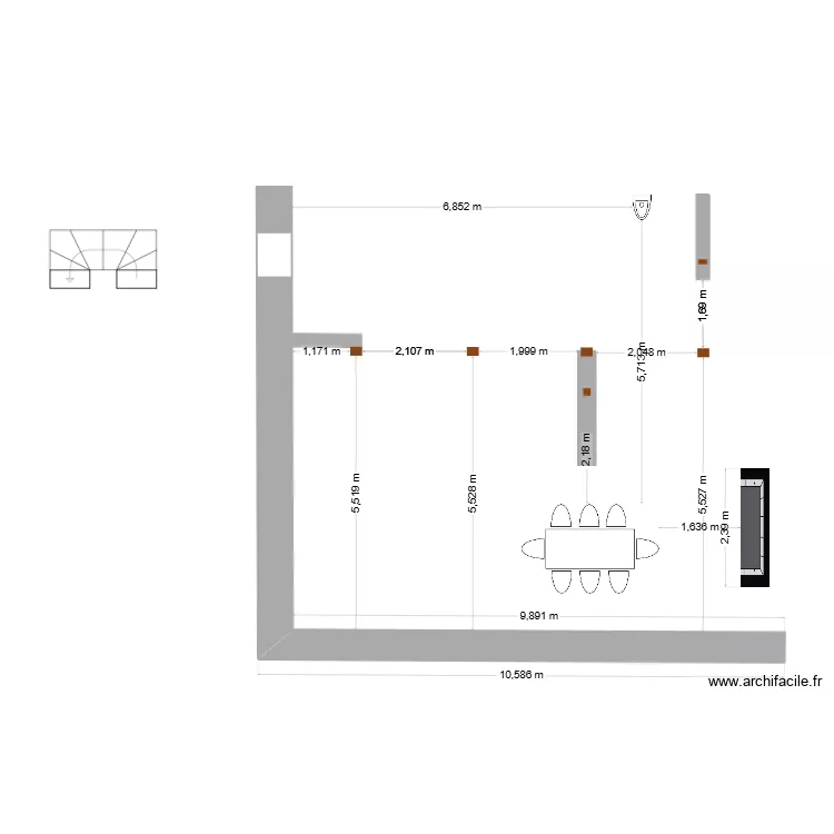 salon salle de bain 2. Plan de 