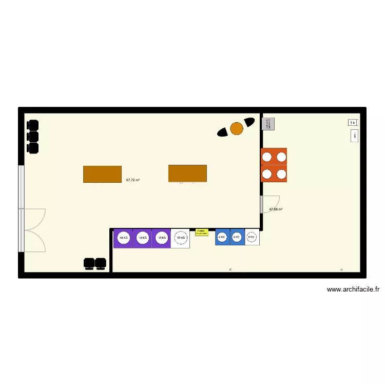 LAVERIE ARTIX 64. Plan de 0 pièce et 0 m2 LAVERIE ARTIX 64. Plan de 0 pièce et 0 m2