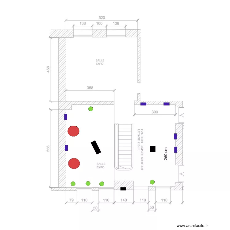 1ER ETAGE PARIS TRIB. Plan de 1ER ETAGE PARIS TRIB. Plan de