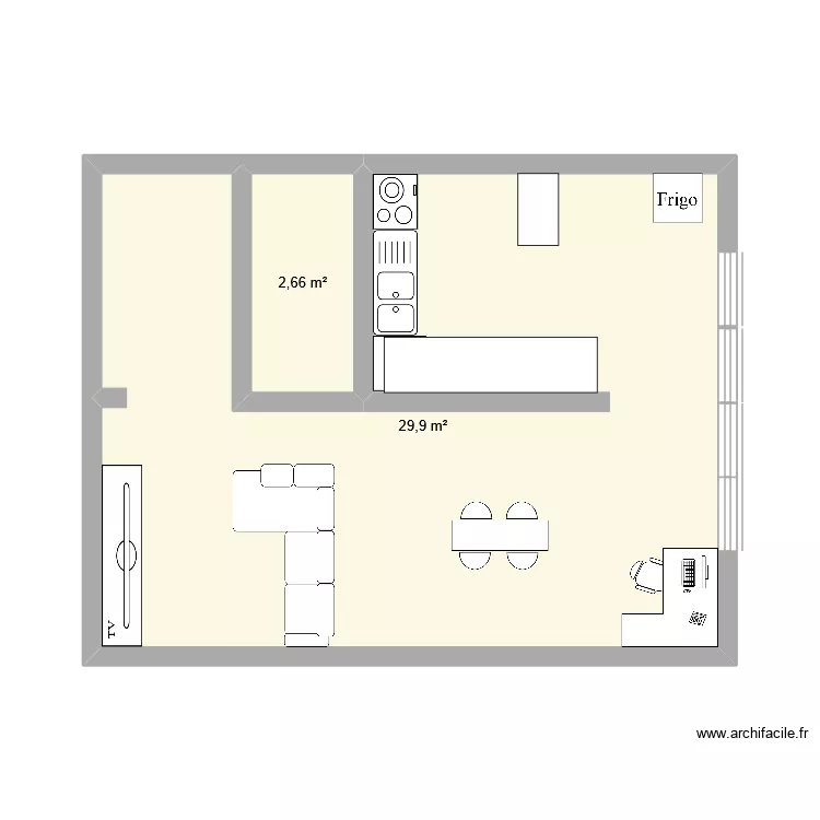 alex 1. Plan de 2 et 33 m² alex 1. Plan de 2 et 33 m²