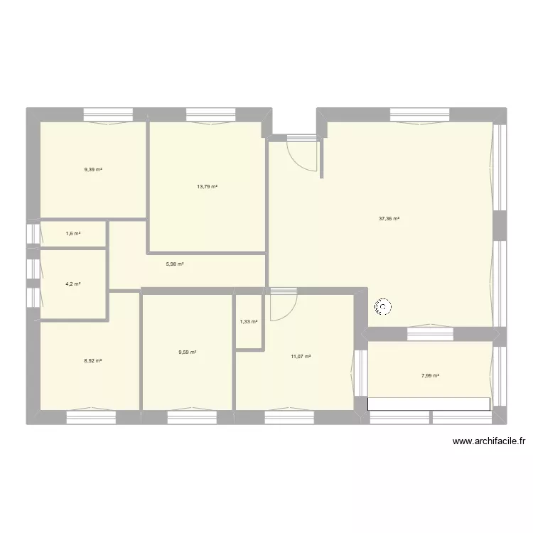 plan vierge. Plan de 