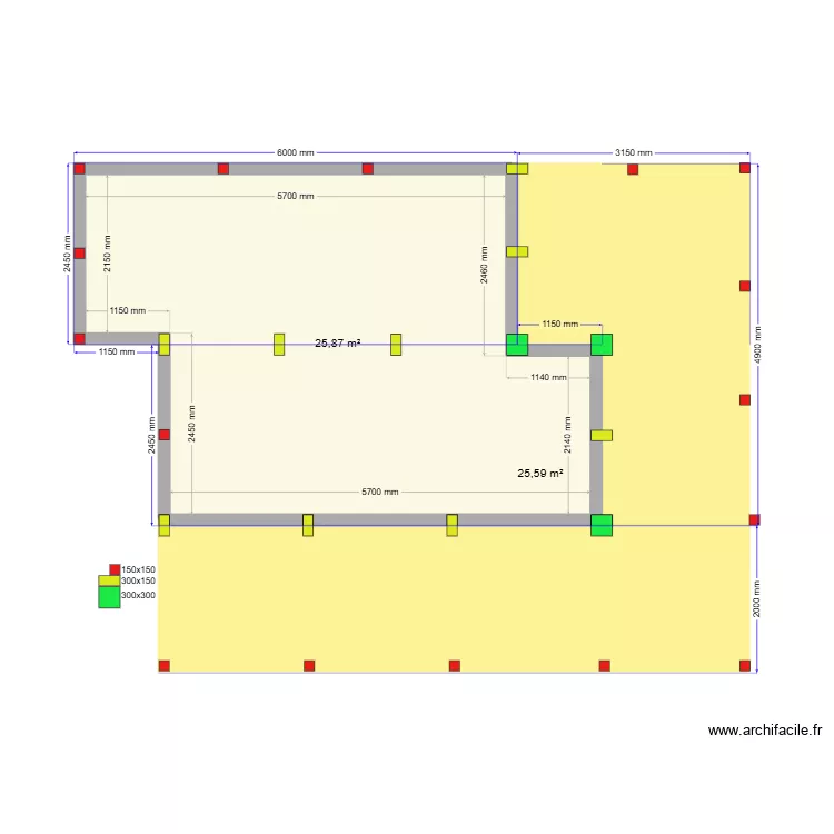 30-1 Углич сваи. Plan de 