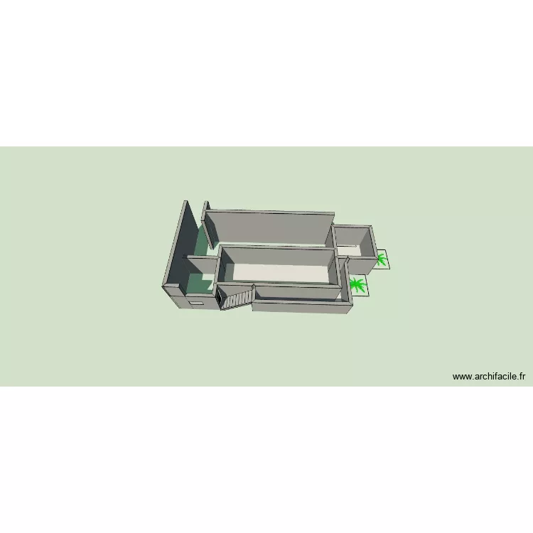 piscine. Plan de 3 et 41 m² piscine. Plan de 3 et 41 m²