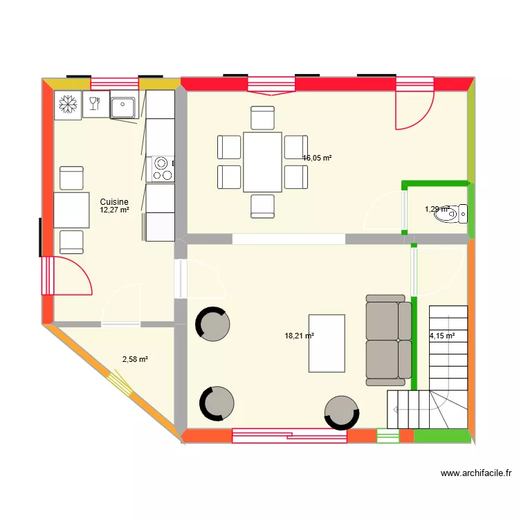 rdc san martin vbis6. Plan de 6 et 55 m² rdc san martin vbis6. Plan de 6 et 55 m²