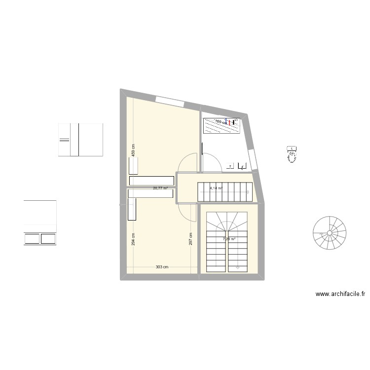 Etage 2. Plan de 0 pièce et 0 m2
