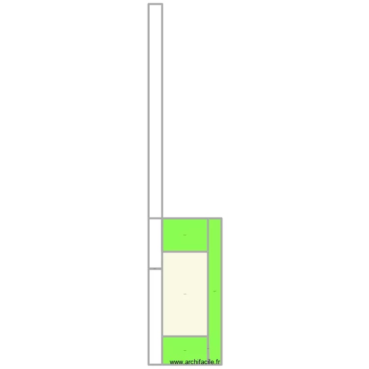 Maison. Plan de 