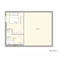 Plan Cuisine, SDB et chambre