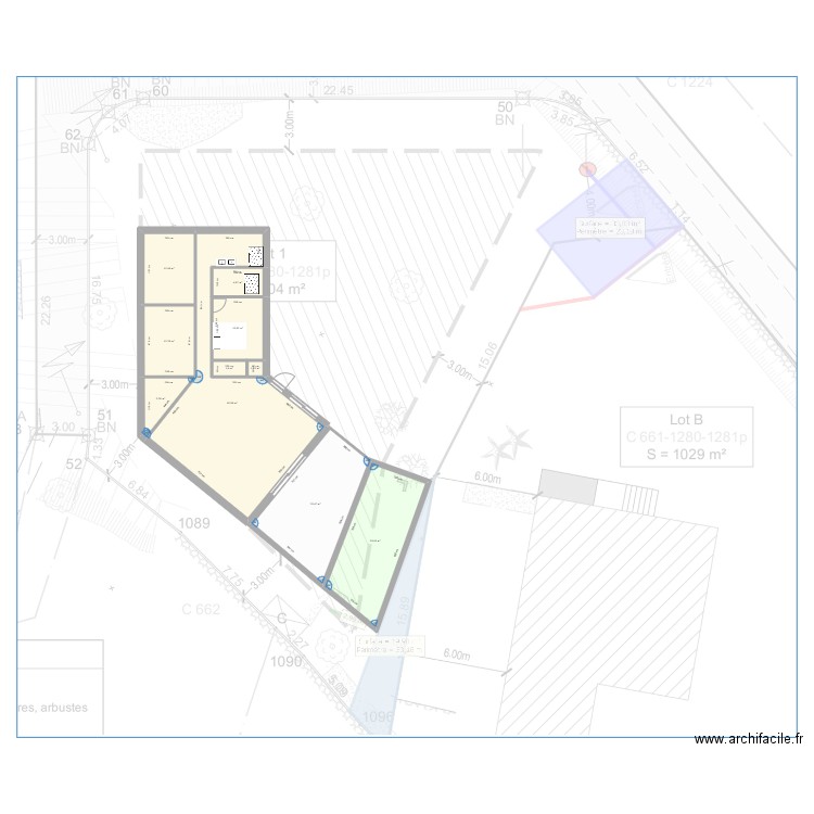 Renarde 25-10-2024. Plan de 10 pièces et 171 m2