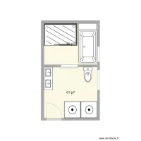 Salle de bain Vincent en 2 pi&egrave;ces