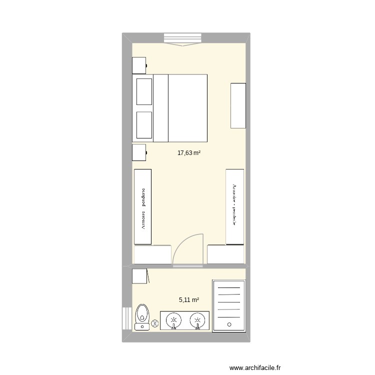 maison2. Plan de 0 pièce et 0 m2
