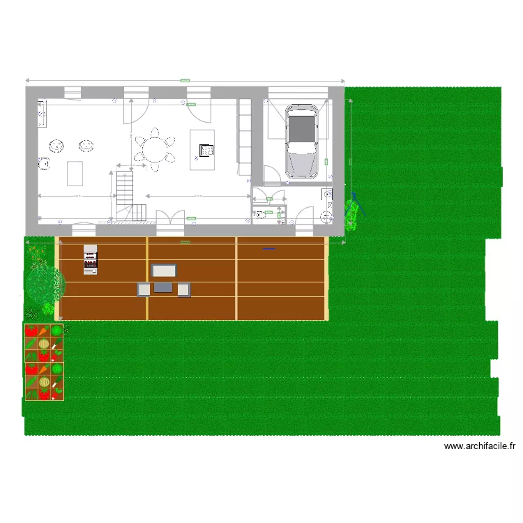 maison elouann exterieure terasse. Plan de maison elouann exterieure terasse. Plan de