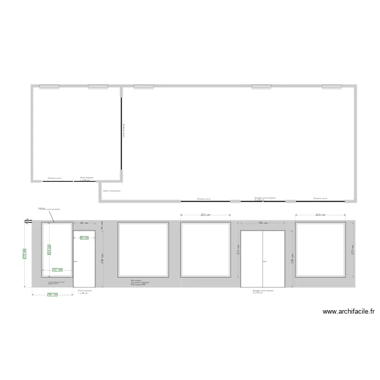 CENTURY 21 ETAGE COUPE 1 V1 DEPOSE MUR PORTEUR. Plan de 
