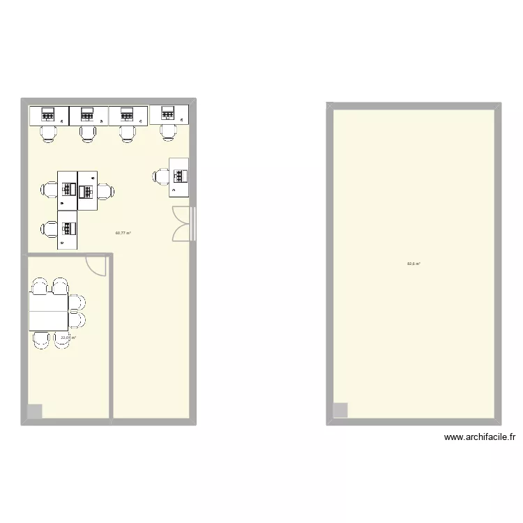 EDF 4. Plan de 3 et 165 m² EDF 4. Plan de 3 et 165 m²