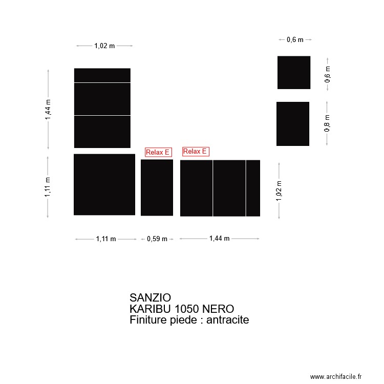 Salon. Plan de 0 pièce et 0 m2