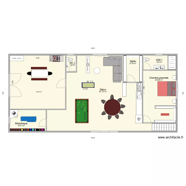 Le bourg haut. Plan de Le bourg haut. Plan de