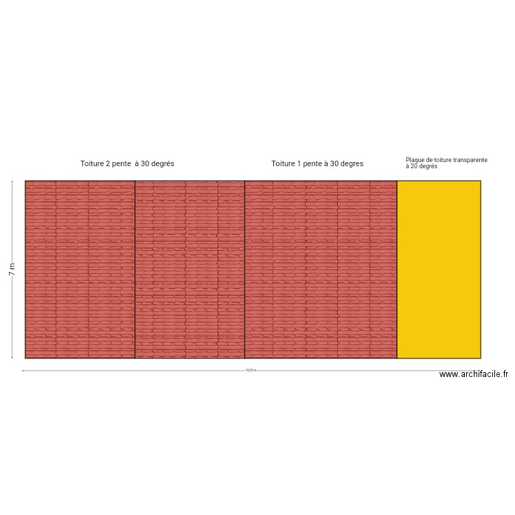 Toiture  . Plan de 0 pièce et 0 m2