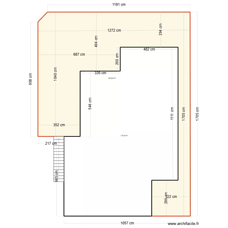 Terrasse GENEY. Plan de Terrasse GENEY. Plan de