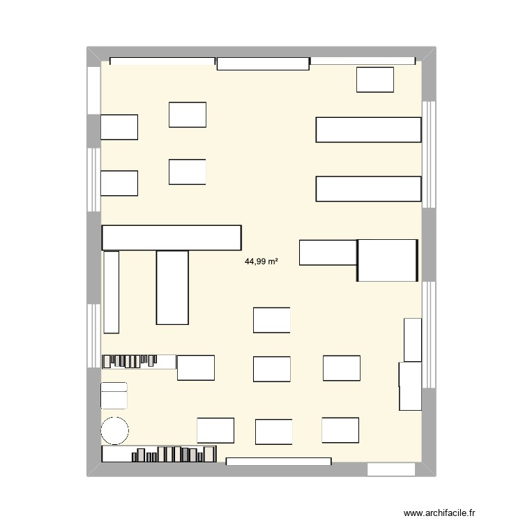 Classe Larreule. Plan de 0 pièce et 0 m2