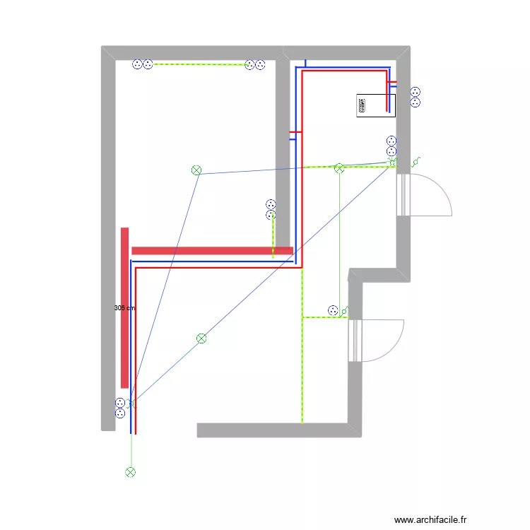 garage la couronne. Plan de 