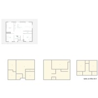 plan maison, etage et RDC