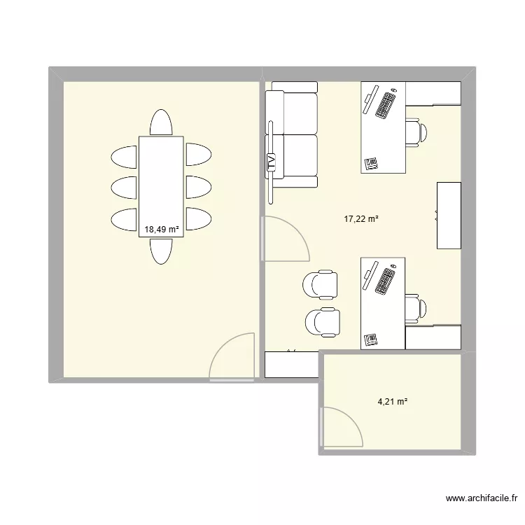 OFFICE. Plan de 