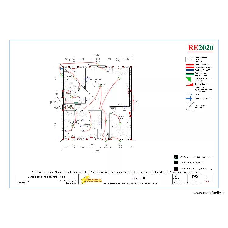 SOUM DEMEURE. Plan de 