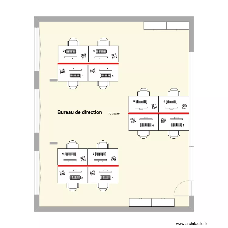 Bureau DIR_V1. Plan de Bureau DIR_V1. Plan de