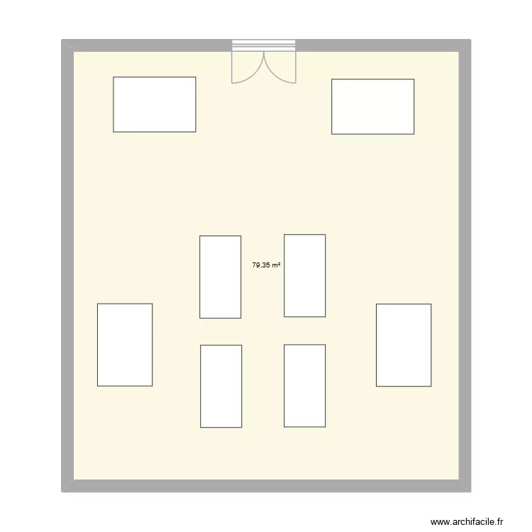 Grande Cantine. Plan de 