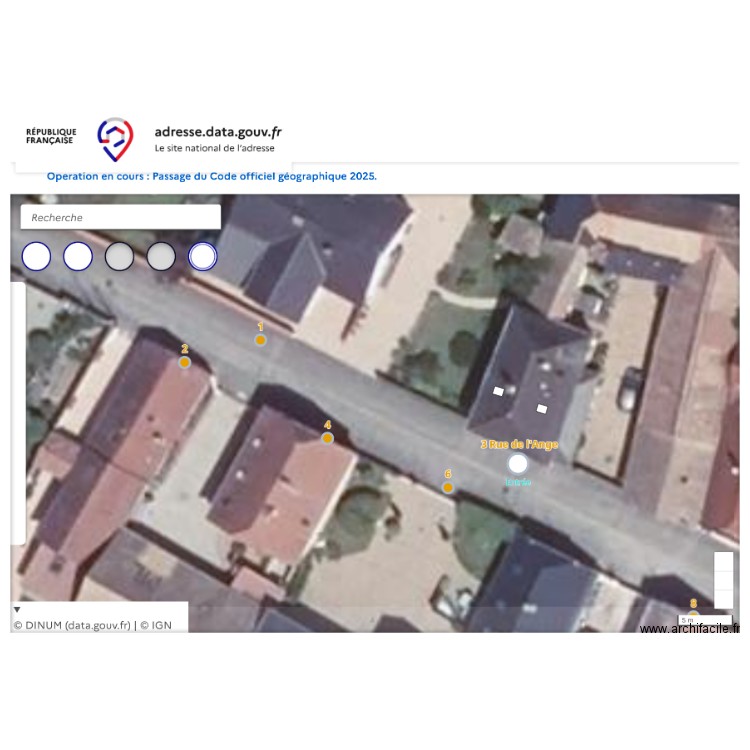 IMHOFF MONIQUE SITUATION après Travaux. Plan de 0 pièce et 0 m2