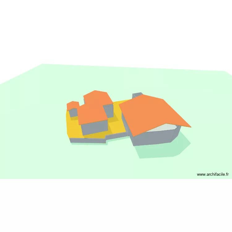 Jardinle clos. Plan de 6 et 668 m² Jardinle clos. Plan de 6 et 668 m²