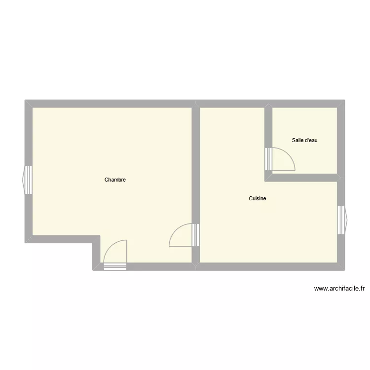 350602889. Plan de 3  et 53 m²