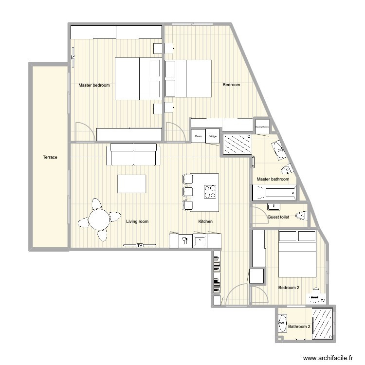 cap d\'ail russe douche renfoncement 2. Plan de 0 pièce et 0 m2