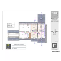Plan &eacute;lectrique R+1 Sourbier Letrouit