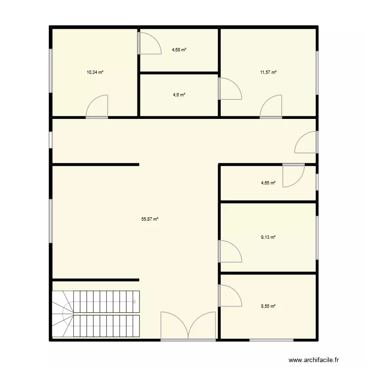Amadou Ndiaye. Plan de 8 et 109 m² Amadou Ndiaye. Plan de 8 et 109 m²