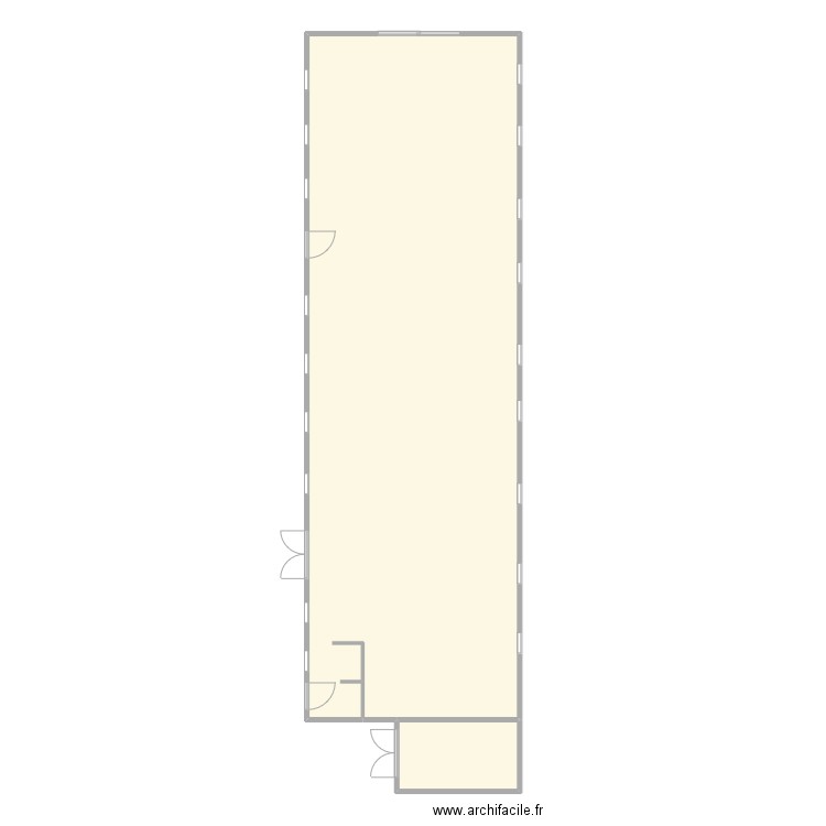 plan kippenstal. Plan de 0 pièce et 0 m2