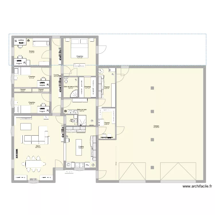 meublée 5 18 02 2025. Plan de meublée 5 18 02 2025. Plan de