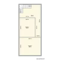 Etage plan maison