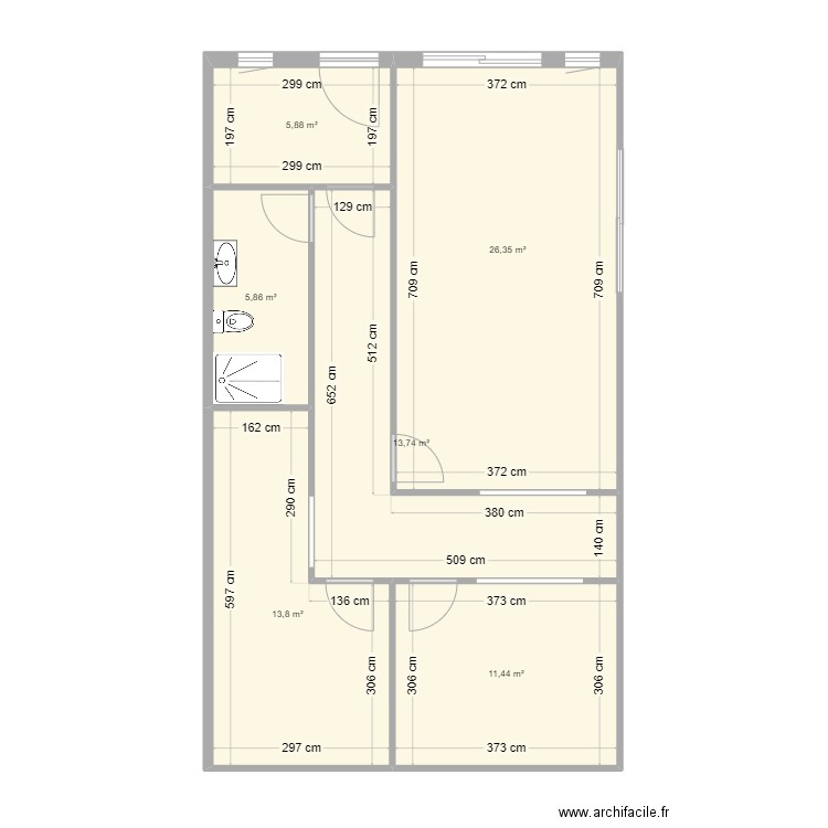 SCI E.R.2J - RDC. Plan de 0 pièce et 0 m2