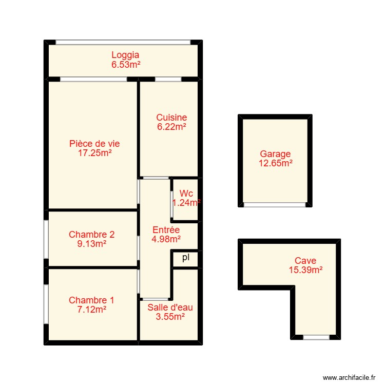 Poutreau saint jean Mesurage. Plan de 0 pièce et 0 m2
