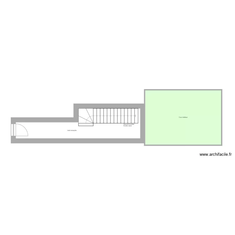 Verdeil Etage 0. Plan de 