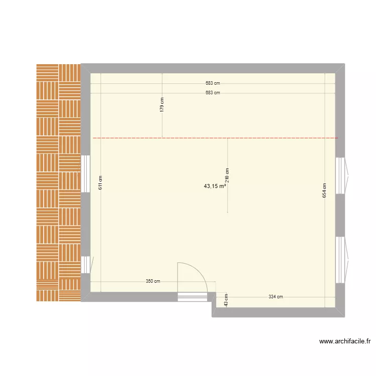 lot 7.1 sans velux ou chien assis. Plan de 