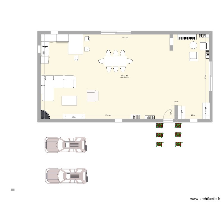 maison 1. Plan de 0 pièce et 0 m2