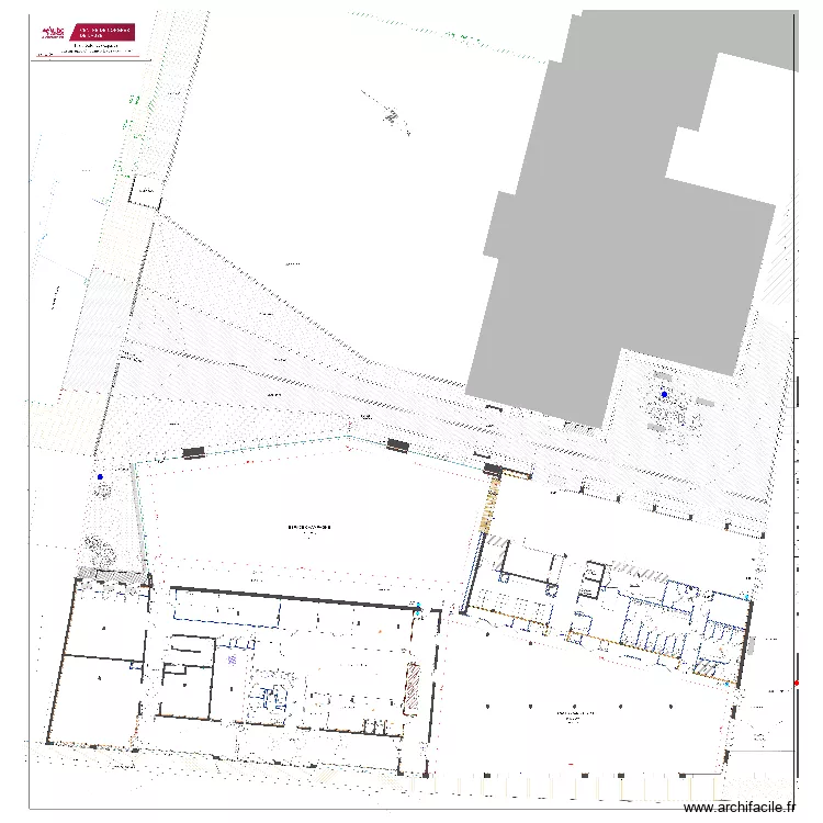 Plan nu Champagne et Grands Lacs. Plan de 