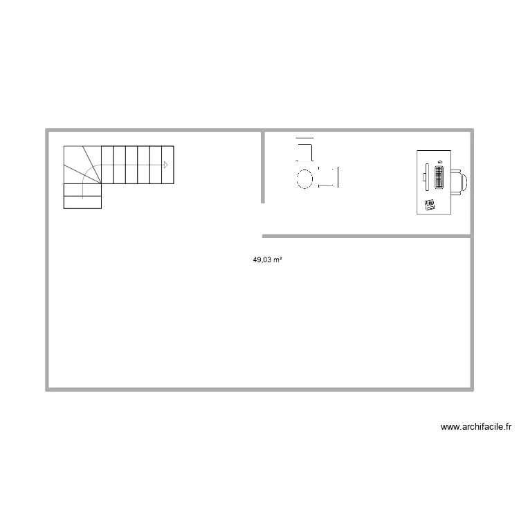 ESPAGNOL NIVEAU 3. Plan de 1 pièce et 49 m²