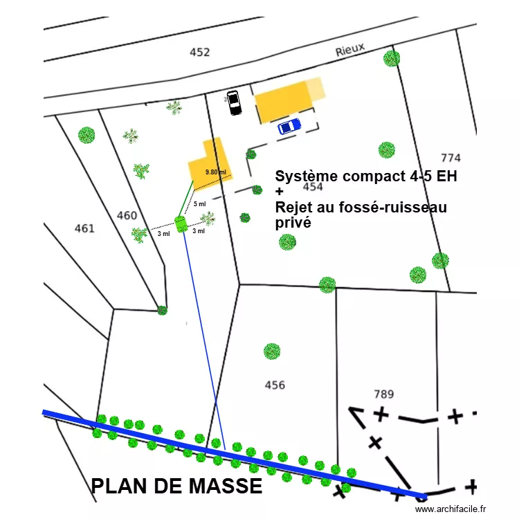 Doumenc. Plan de 