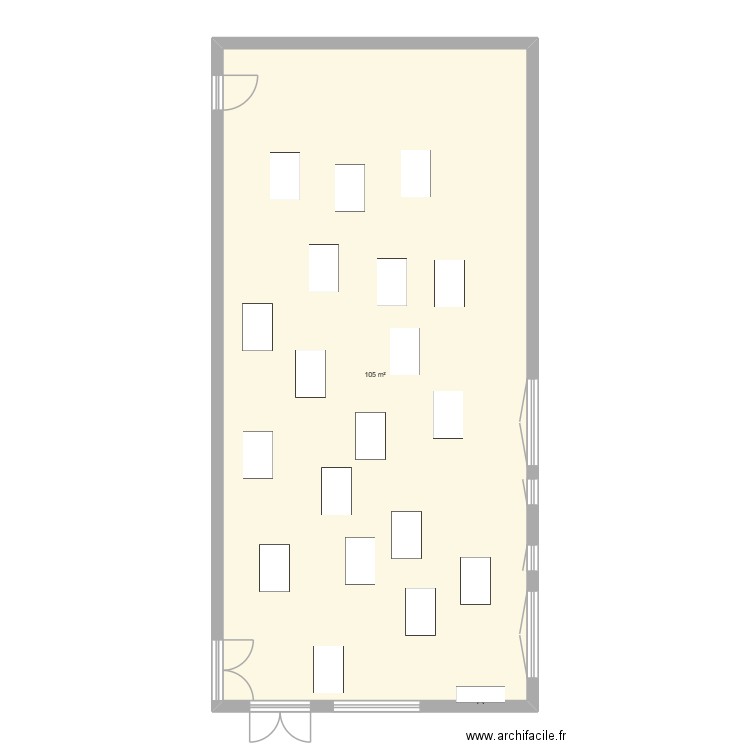 s114souheil;. Plan de 1 pièce et 105 m2