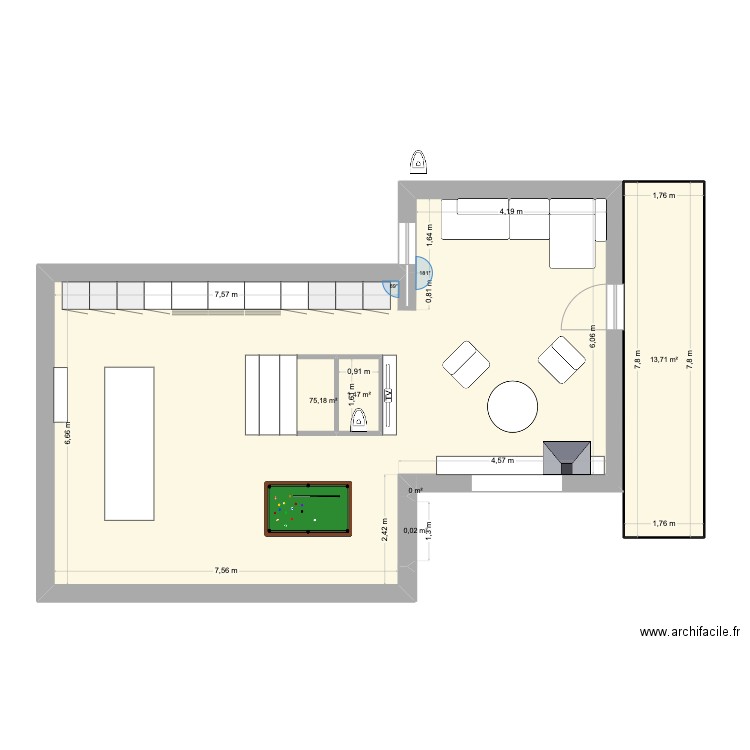 Manigod - 5. Plan de 5 pièces et 92 m2