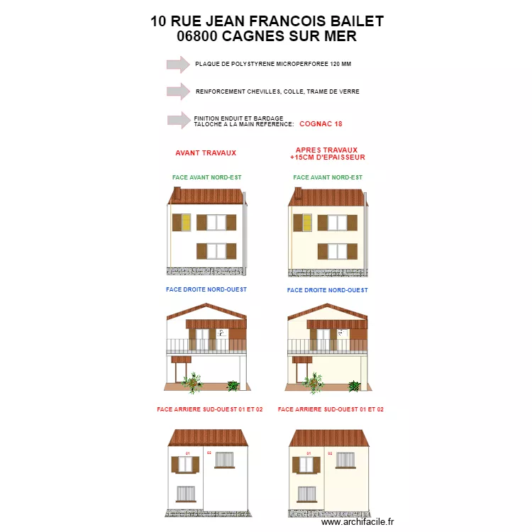 DP4 FALCO JEAN PAUL . Plan de 
